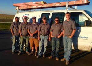 The service tech and install HVAC team, Westerhouse Heating and Cooling, Eudora, KS