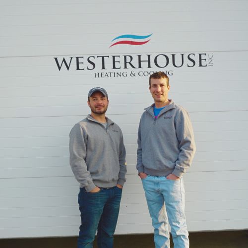 Aron and David, Co-Owners, Westerhouse Heating and Air Conditioning, Eudora, KS