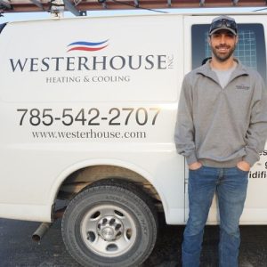 Chris, Tech team member, Westerhouse Heating and Air Conditioning, Eudora, KS