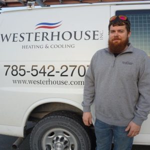 Cameron, HVAC Tech, Westerhouse Heating and Cooling, Eudora, KS