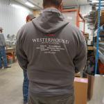 American Standard Sweatshirts worn by team at Westerhouse Heating and Cooling, Eudora, KS
