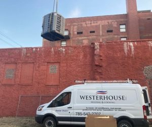 Commercial heating and cooling installation, Westerhouse Eudora, KS and Topeka, KS