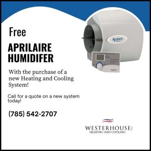 Humidifier with HVAC purchase.