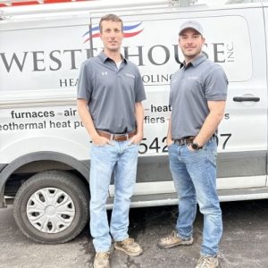 Aaron and David, owners Westerhouse Heating and Cooling